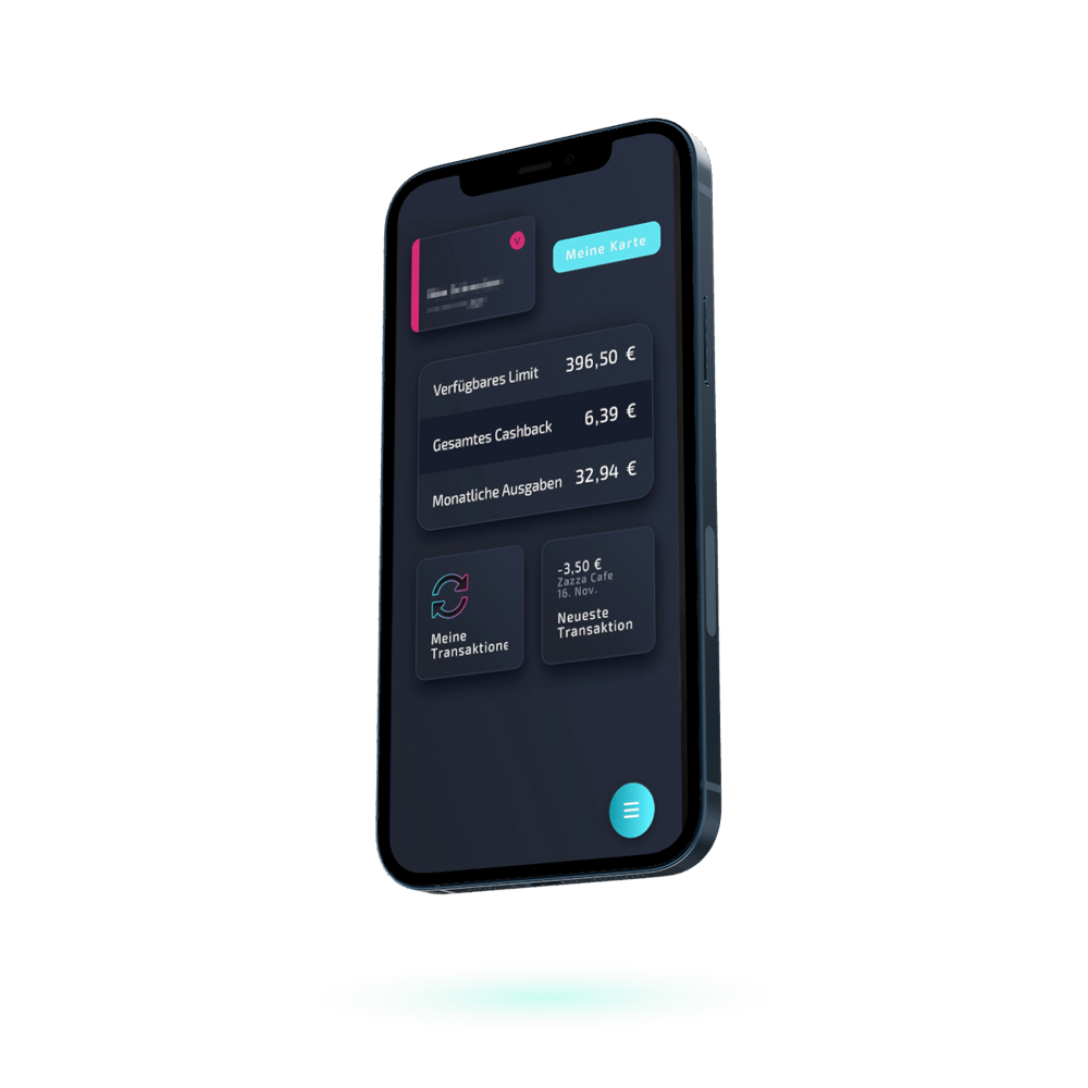 fintech app mockup