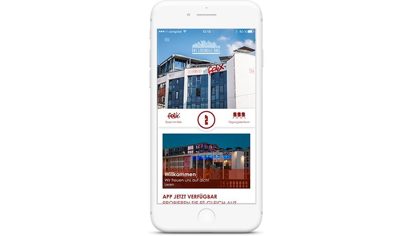 Screenshot Mobile App: »Das Lebendige Haus«